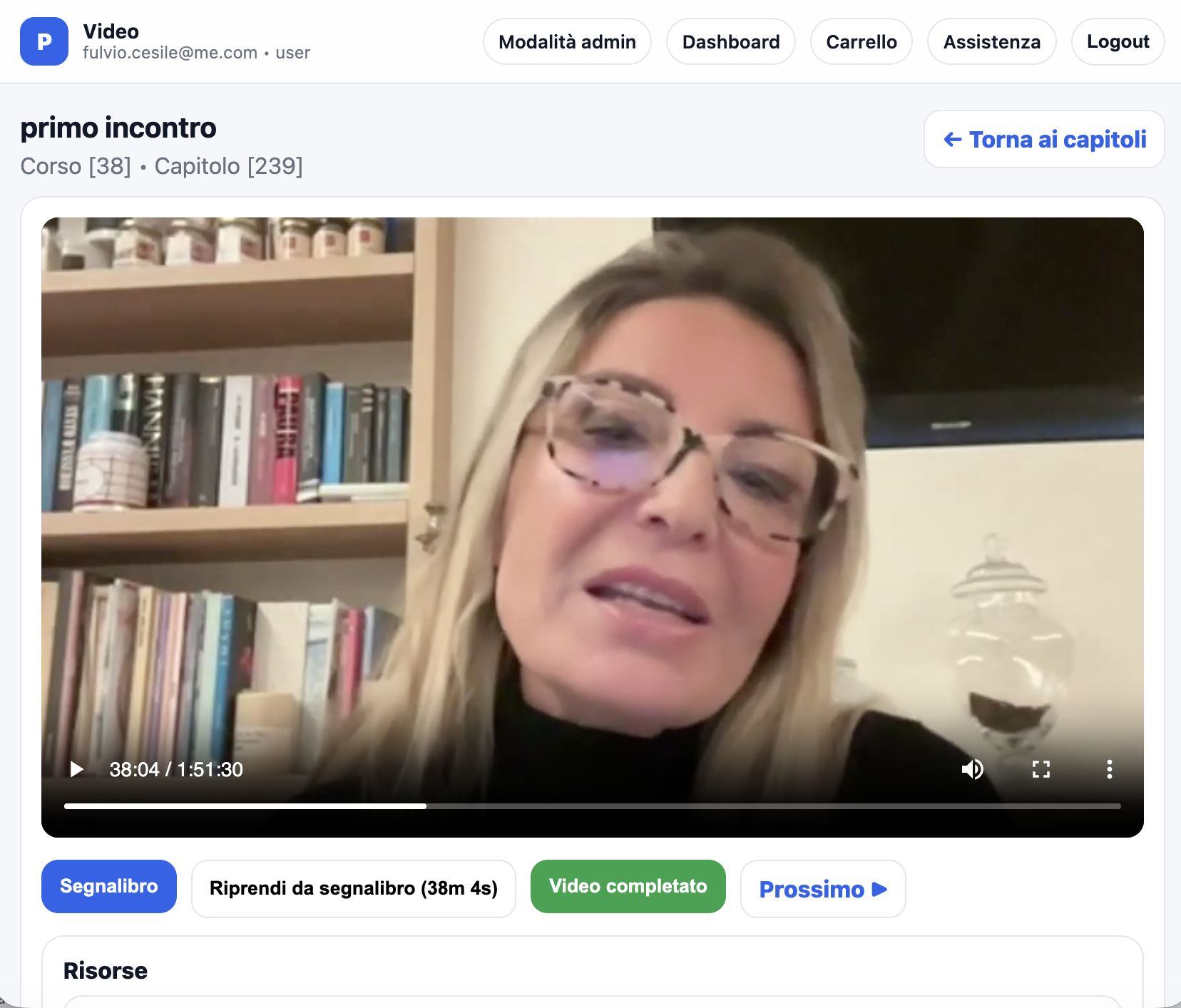 Anteprima catalogo e vendita corsi